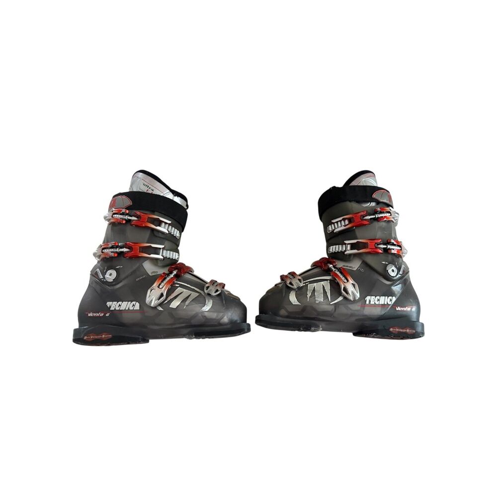 Ski Boots Tecnica Vento 6 Ultrafit Size 9.5 (U.S) Gray Made in Italy